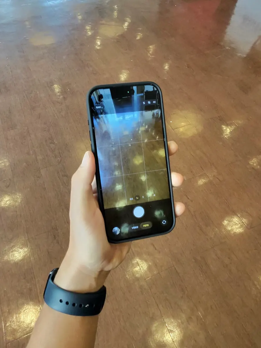 Exemplo de foto no modo automático